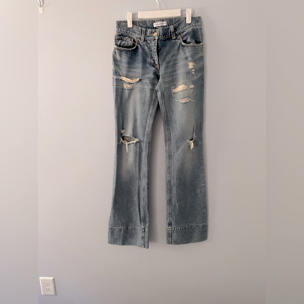 Authentic Dolce Gabbanna distressed jeans